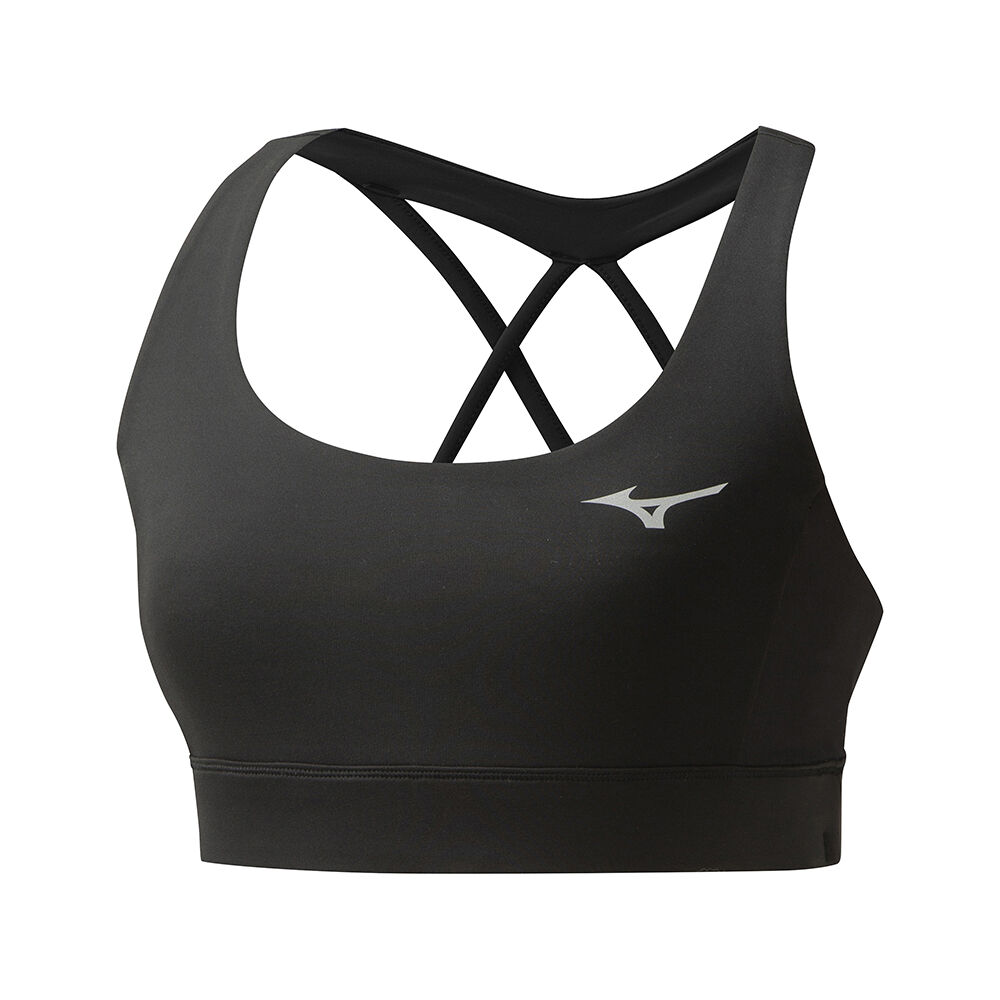 Mizuno Style Női Sportmelltartó Fekete IUH671098